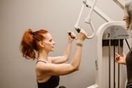 Underhand lat pulldowns. (Image credits: Pexels/ Rdne Stock Project)